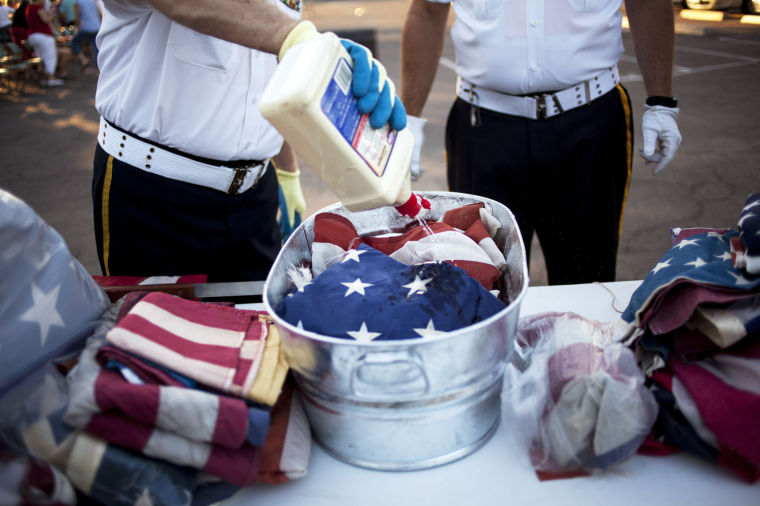 Flag Retirement Ceremony